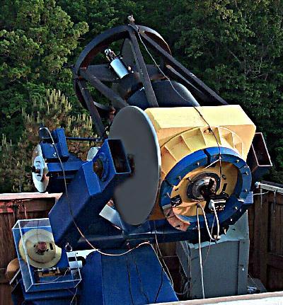 One of the observatory's robotic telescopes